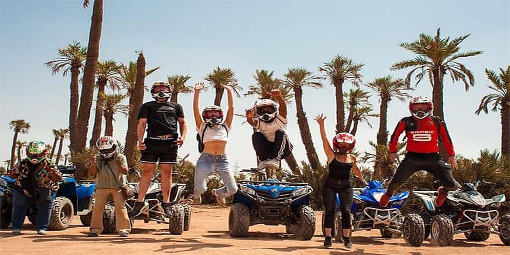 Half day Quad bike Marrakech Palmeraie