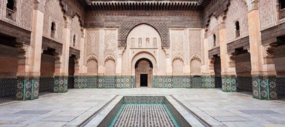 ben youssef madrasa in marrakech