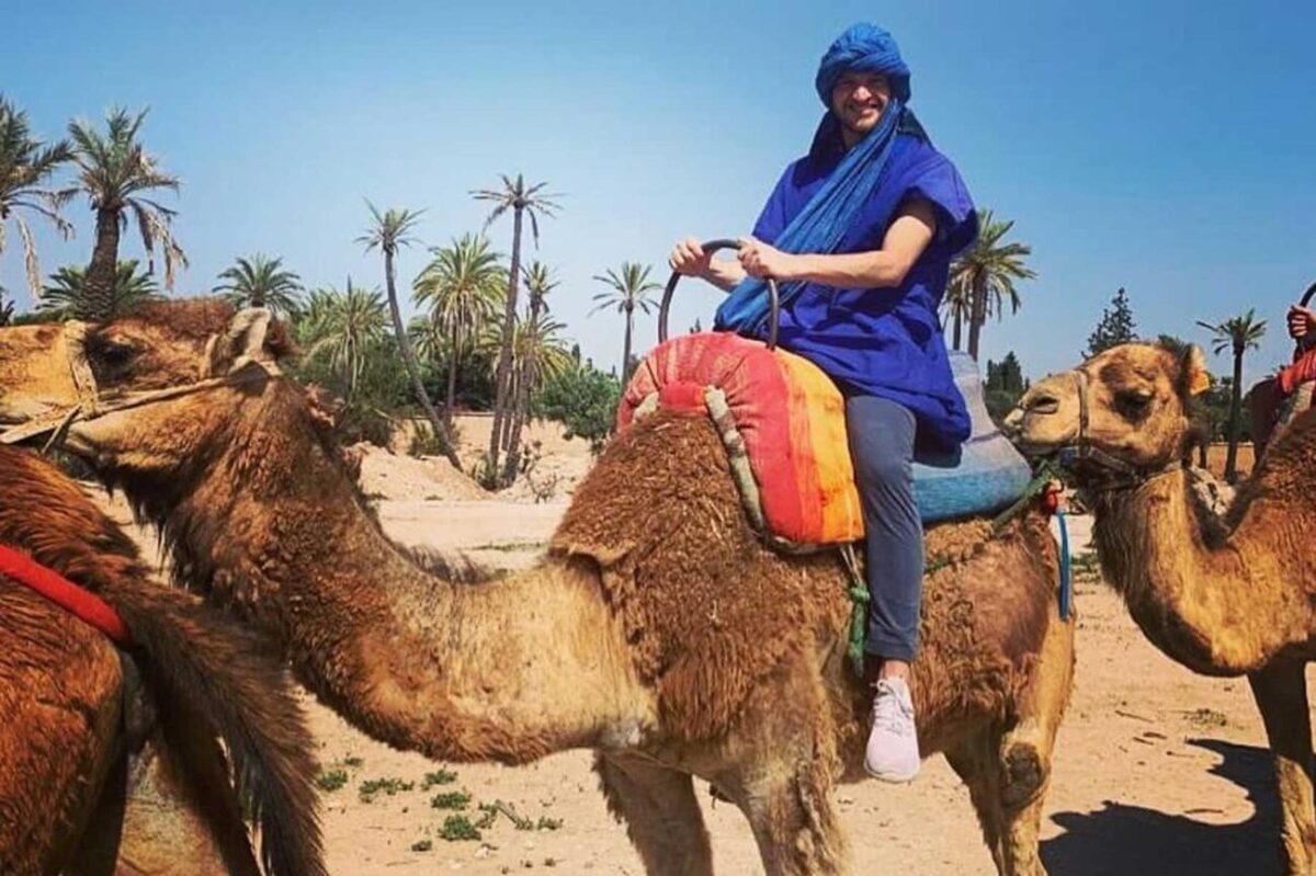 Camel Ride in Marrakech Palmeraie