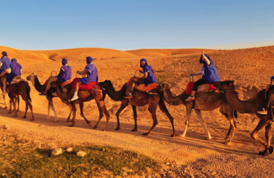 Agafay desert camel ride