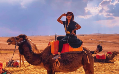 Ethical camel riding in Marrakech Morocco