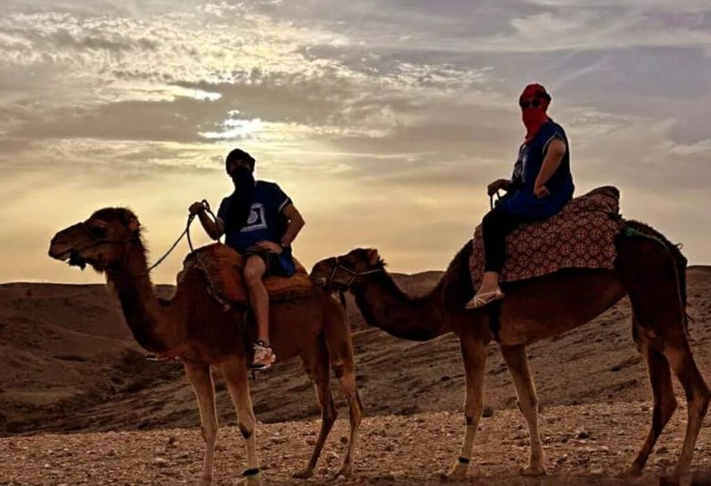 Sunset Agafay Desert Camel Ride,