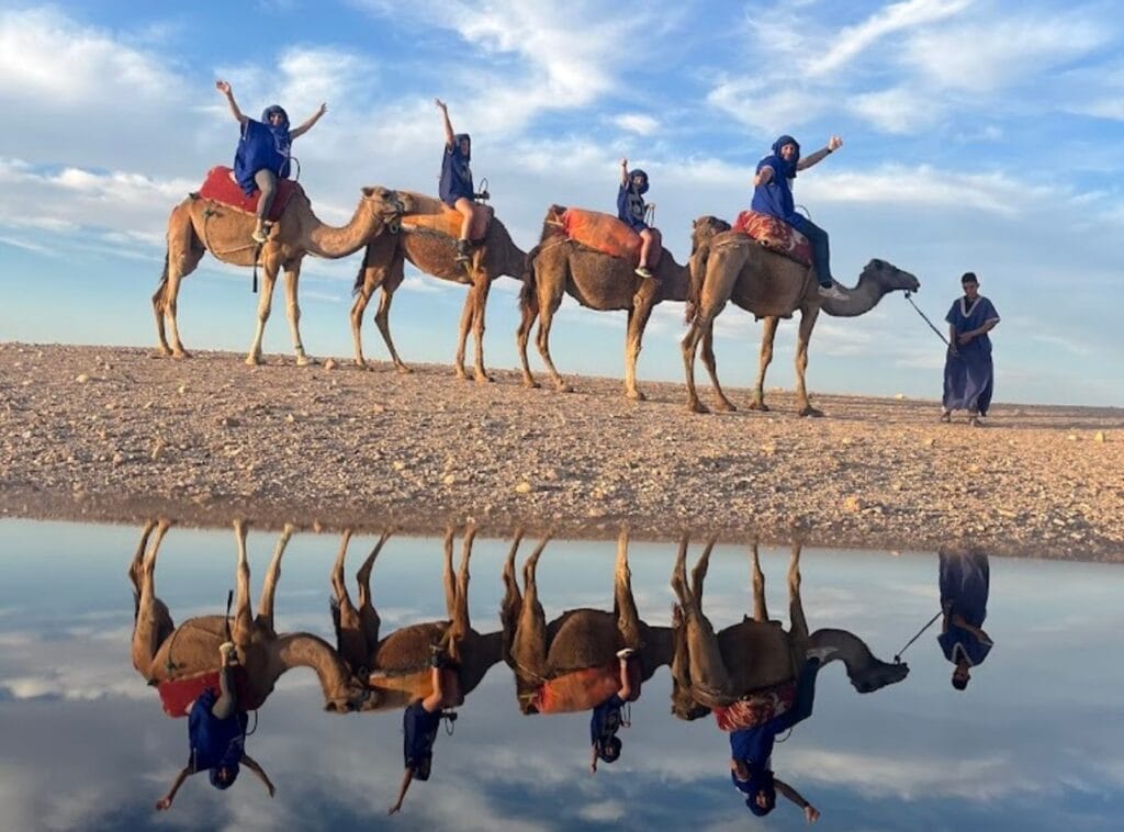 1-hour Agafay desert camel ride