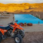 Agafay desert Quad Biking and Lunch with Swimming Pool