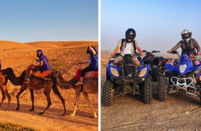 Agafay Desert camel ride and Quad Biking