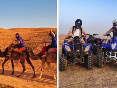 Agafay Desert camel ride and Quad Biking