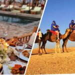 Agafay Desert Camel Ride and Lunch with Swimming Pool