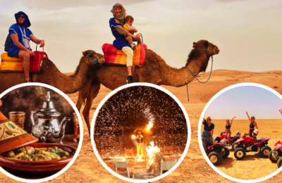 Agafay Package camel ride quad dinner show