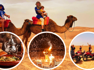 Agafay Package camel ride quad dinner show