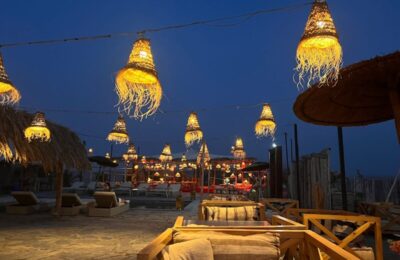 Luxury Agafay Desert dinner camp under the stars near Marrakech